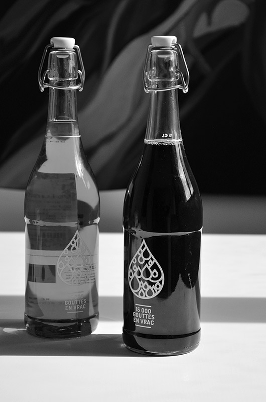 Vin et huile en vrac mode de vie zéro déchet