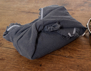 Furoshiki emballage zéro déchet