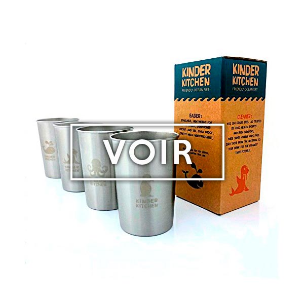 Gobelet inox boutique Objectif zéro déchet