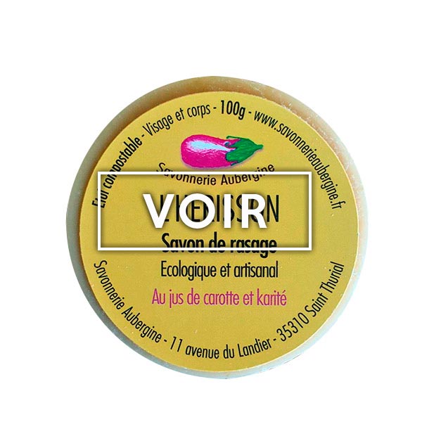 Savon rasage boutique Objectif zéro déchet