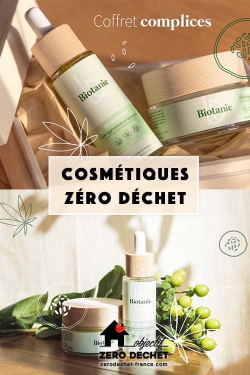 Biotanie cosmétiques zéro déchet