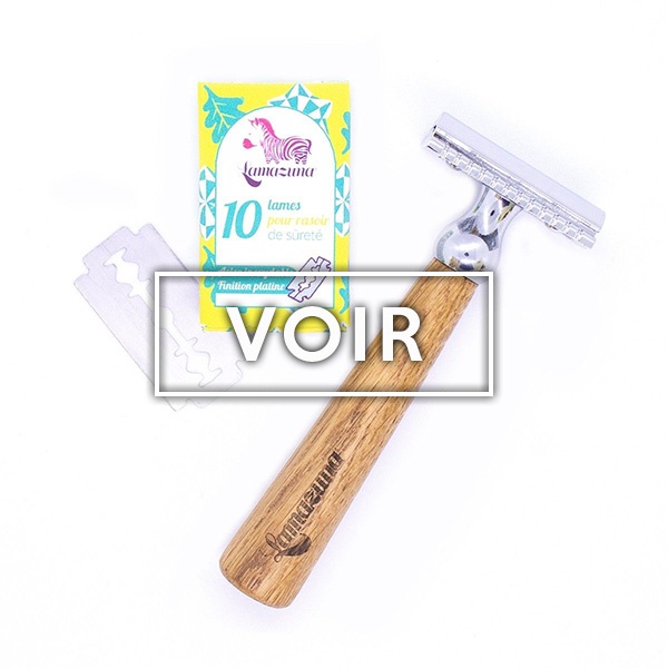 Kit de rasoir Lamazuna zéro déchet