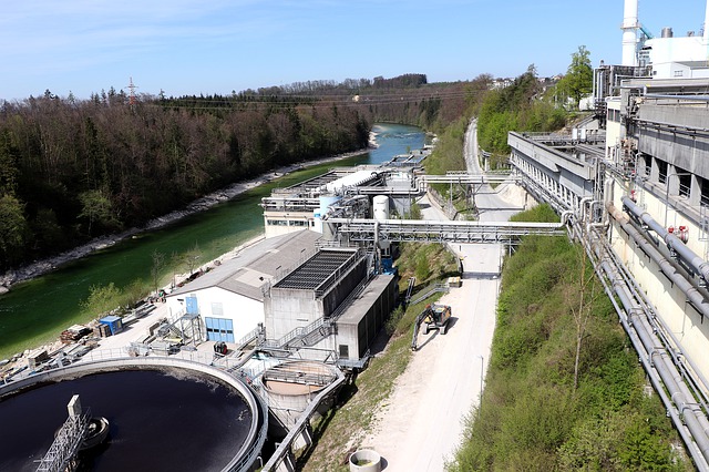 La station d'épuration pour traiter nos eaux sales