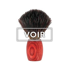Blaireau rasage zéro déchet