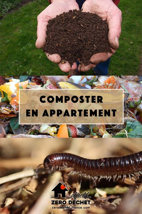 Composter en appartement avec un lombricomposteur