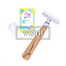 Kit de rasoir Lamazuna zéro déchet