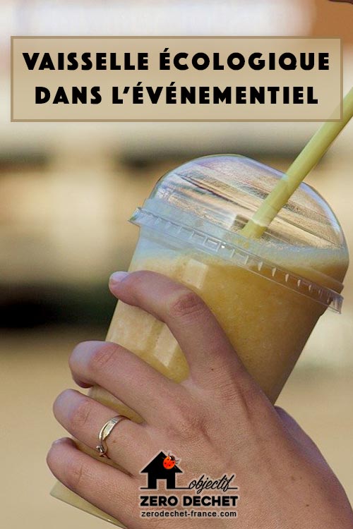 Vaisselle écologique dans l'événementiel